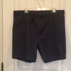 Beardedgoat men’s navy blue adjustable shorts